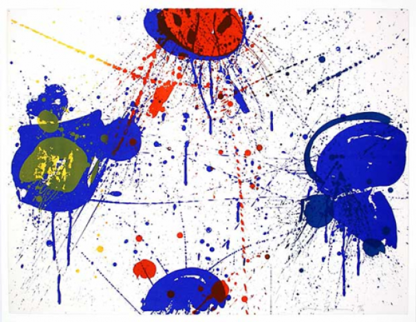 Sam Francis "The upper Red"