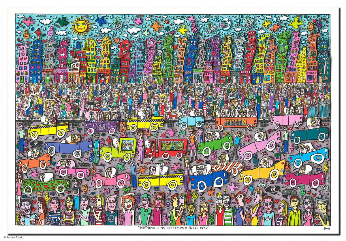 James Rizzi "Nothing Is As Pretty As A Rizzi City"