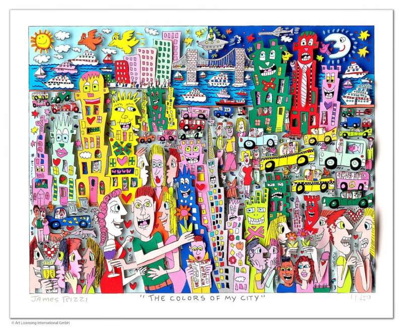 JAMES RIZZI "The Colors of my city"