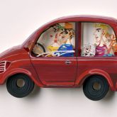David Gerstein "Family Car (Papercut)"