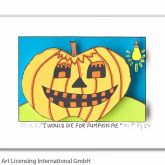 James Rizzi "I Would Die For Pumpkin Pie"
