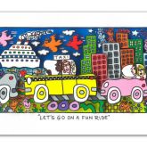 James Rizzi "Let`s go on a fun ride"
