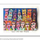 James Rizzi "Out on the town"