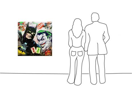 Michel Friess "Batman vs. Joker"