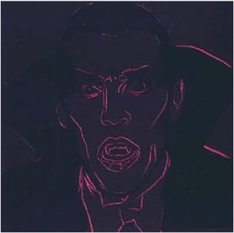 Andy Warhol "Dracula"