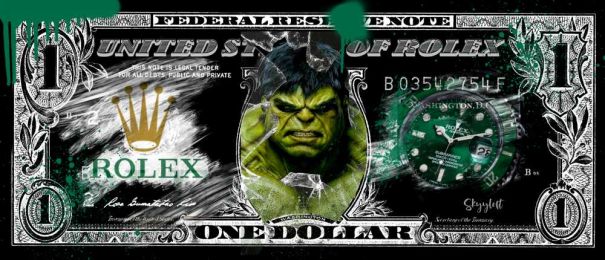 Skyyloft "Rolex Submariner Hulk Dollar"