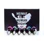 Stefan Strumbel "„heimat is a human right“ wine charity"