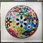 Takashi Murakami "Flower Ball – gerahmt"