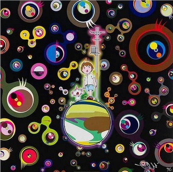 Takashi Murakami "Jellyfish Eyes, 2013"