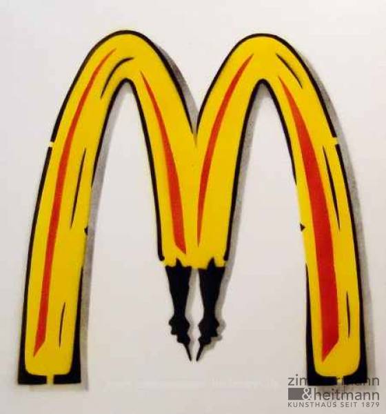 Thomas Baumgärtel "McDonalds Metamorphose"