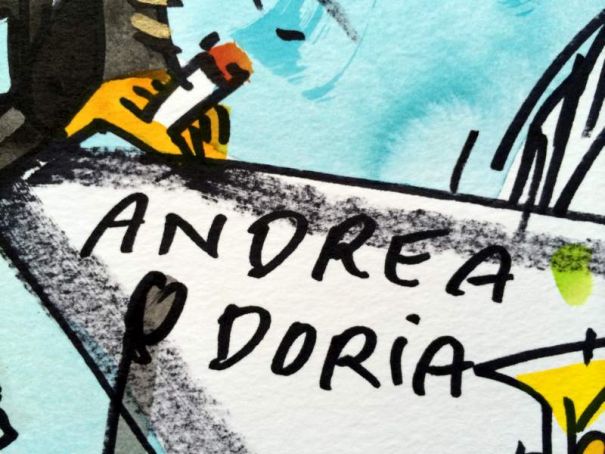 Udo Lindenberg "Alles klar – Andrea Doria (Klein) - gerahmt"