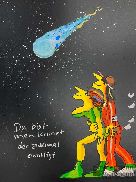 Udo Lindenberg "Du bist mein Komet der zweimal einschlägt"