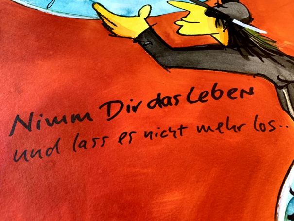 Udo Lindenberg "Nimm Dir das Leben und lass es nicht mehr los"