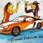 Udo Lindenberg "Panik Porsche power (orange)"