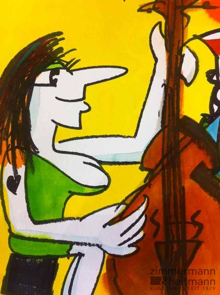 Udo Lindenberg "Sie spielte Cello - (Klein)"