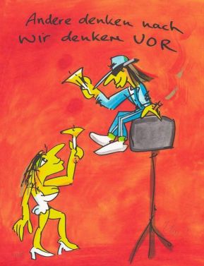 Udo Lindenberg "Andere denken nach – wir denken vor!"