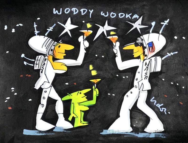 Udo Lindenberg "Woddy Wodka – Unikat"