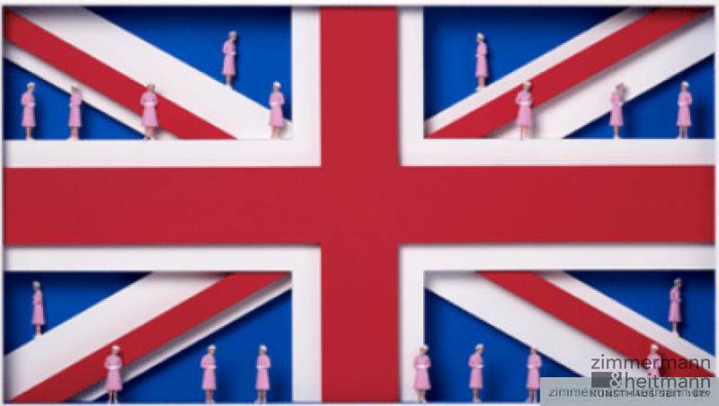 Volker Kühn "Flagge: Großbritannien"