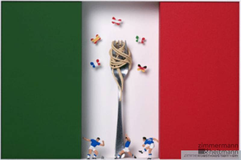 Volker Kühn "Flagge: Italien"