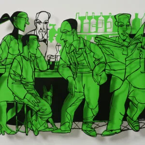 Bar Series - Bar People (green)