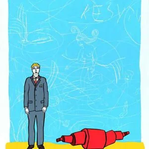 Blaue Wand – Bild 1