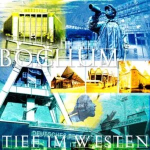 Bochum Collage 1 (Blau) – Bild 1