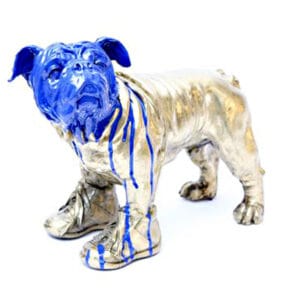 Bronze cloned Bouly with blue Head – Bild 1