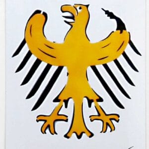 Bundesbananenadler (Metall) – Bild 1
