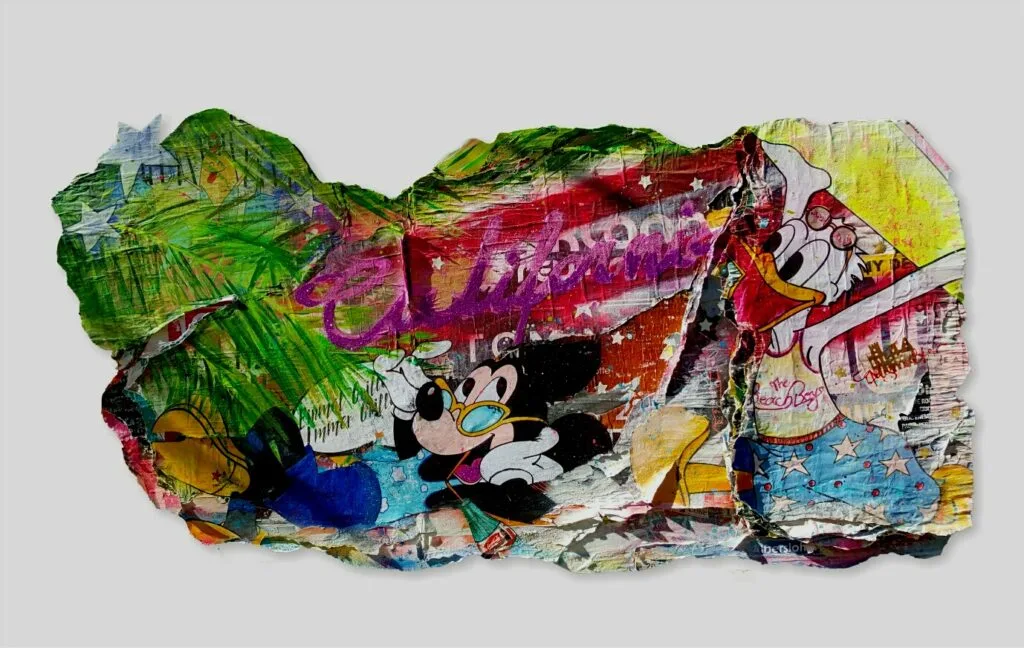 CRAZY CLOUDS &nbsp;-&nbsp; ORIGINALEMit einer Mischung aus Pop Art, Street Art und abstrakter Malerei kreiert Tanja Kiesewalter Kultfiguren und Ikonen zu farbgewaltigen Werken. Diese außergewöhnlichen Popcollagen aus Plakatabrissen und Postern aus aller Welt mit Schriftfetzen, Zitaten, freier Malerei und Glitzerpuder auf Aluplatten verarbeitet, bieten ein spannendes Crossover aus Neuem und Altbekanntem. Dreidimensional aufgeschichtet werden die Materialien abschließend mit einem hochglänzendem Lack versiegelt. Die „Crazy Clouds“&nbsp; offenbaren viel Interessantes auch auf den zweiten Blick……&nbsp;KURZVITATanja Kiesewalter1970 in Hamm/ Westfalen geboren….1990 Abitur in Hamm&nbsp;1990 Studium an der WWU in Münster&nbsp;1993 Studium &nbsp;an der FH Hannover, Freie Kunst bei Prof. Macoto Fudjijama, ohne Abschlussseit&hellip;