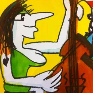 Sie spielte Cello - (Klein) – Bild 2