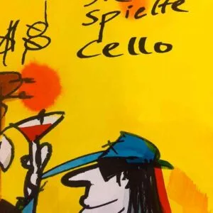 Sie spielte Cello - (Klein) – Bild 3