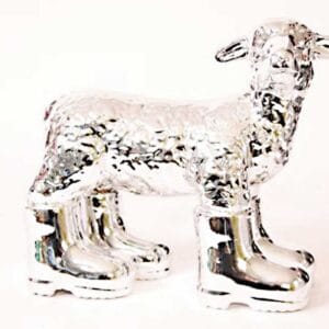 Cloned Porcelain Lamb - Silber – Bild 1
