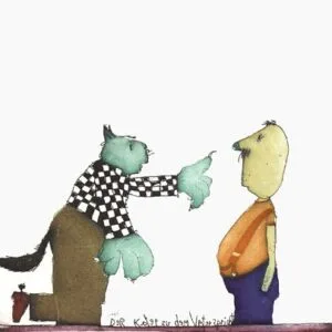 Der Kater zu dem Vater spricht. – Bild 1