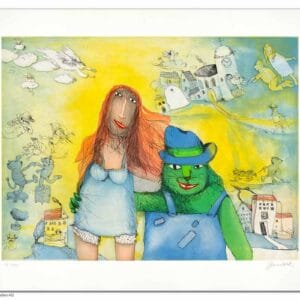 Der Mikesch heiratet Marie sie wohnt im Haus dort vis-a-vis – Bild 1