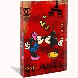 Love Paris - Acrylblock – Bild 1