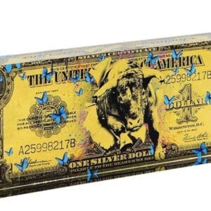 One Dollar Gold - Acrylblock – Bild 1