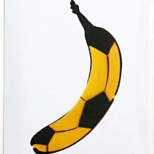 Fußballbanane (Metall) – Bild 1