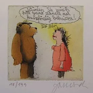 Würden Sie mich bitte ganz schnell mal kurzfristig beküssen, Sie Bär – Bild 1