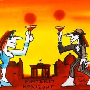 Hinterm Horizont - gerahmt – Bild 1