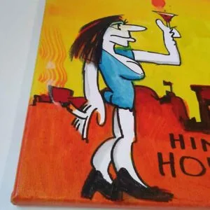 Hinterm Horizont (Leinwand) – Bild 2