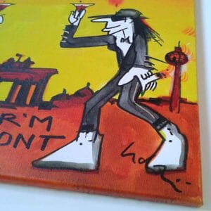 Hinterm Horizont (Leinwand) – Bild 3