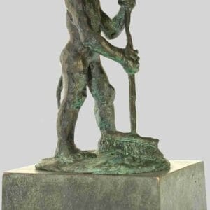 Affe mit Besen – Bild 1