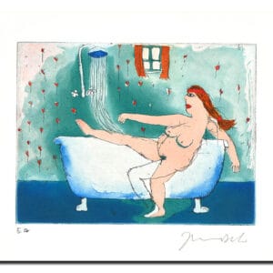 Susanne steigt allein ins Bad – Bild 1