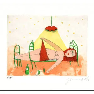 Frau Lühlein trank ein Glas Burgunder Wein – Bild 1