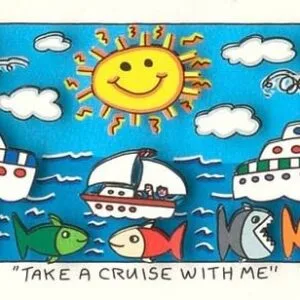 Take a Cruise with Me (gerahmt) – Bild 1