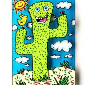 James Rizzi - A Cactus in Texas - Galerie Zimmermann und Heitmann