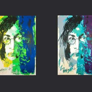 Tribute to John Lennon – Mappenwerk mit 4 Siebdrucken – Bild 1