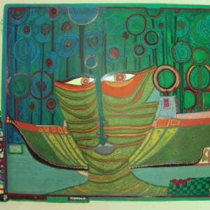 Friedensreich Hundertwasser - Kolumbus Regentag in Indien – Bild 1