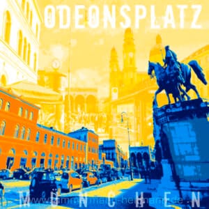München Odeonsplatz – Bild 1