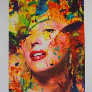 Marilyn With Pearl Earring Reflection – Bild 1